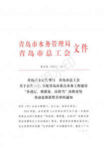 平度市2019年小型病险水库除险加固工程